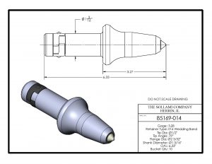 Sollami Company Mining Tool 85169-014