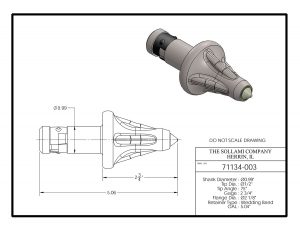 Sollami Company Mining Tool 71134-003