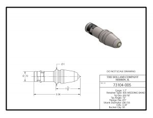 Sollami Company Trenching Tool 73104-005