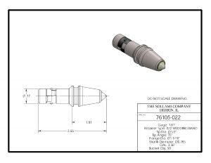 Sollami Company Trenching Tool 76105-022