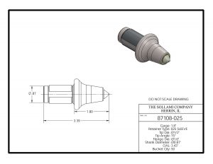 Sollami Company Product 87108-025