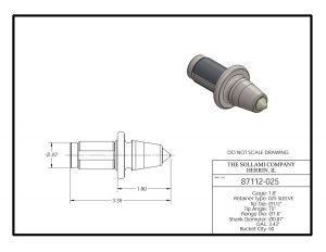 Sollami Company Product 87112-025