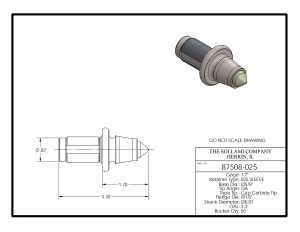 Sollami Company Product 87508-025