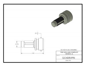 Sollami Company Drive Pin For Quick Change QCHDRVPIN