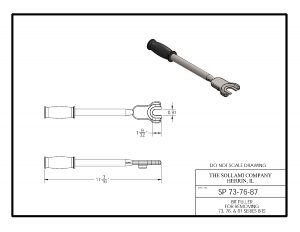 Sollami Company Bit Puller for Removing 73, 76, and 87 Series Bits