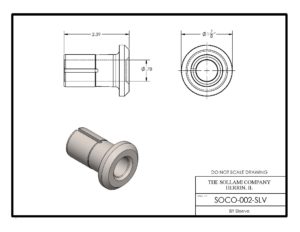 Sollami Company Bit Sleeve SOCO-002-SLV