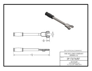 Sollami Company Bit Puller for Removing 73, 76, and 87 Series Bits