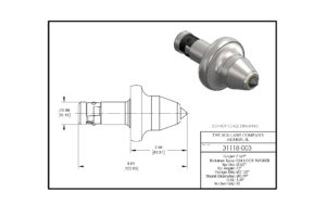 Sollami Company Rock Saw Tool 31118-003