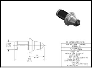 Sollami Company Product 87509-025